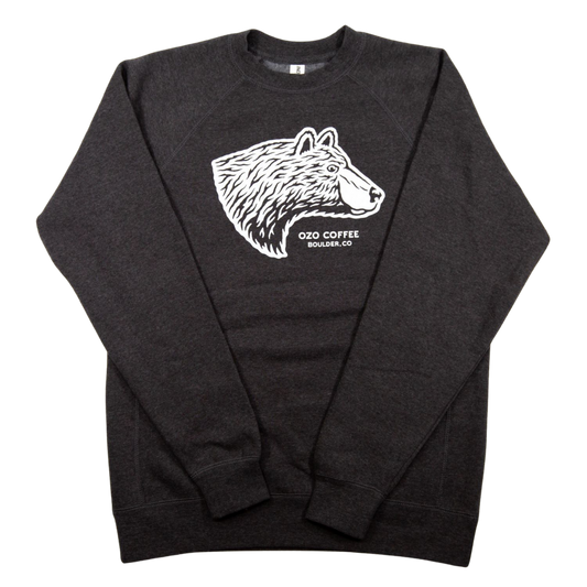 Crewneck Roaster Bear, Gray