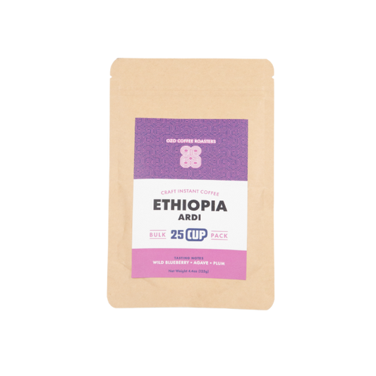 25 Cup Bulk Pouch Instant Coffee Ethiopia