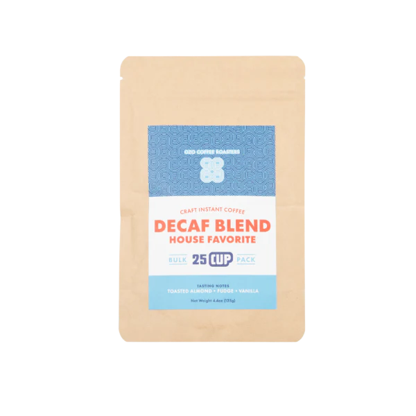 25 Cup Bulk Pouch Instant Coffee | Decaf Blend