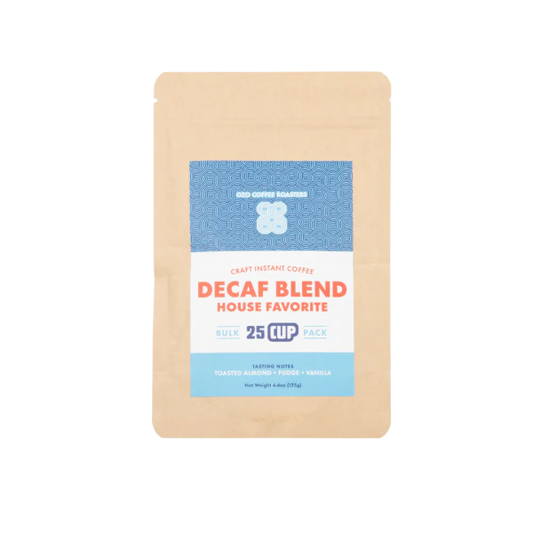 25 Cup Bulk Pouch Instant Coffee | Decaf Blend