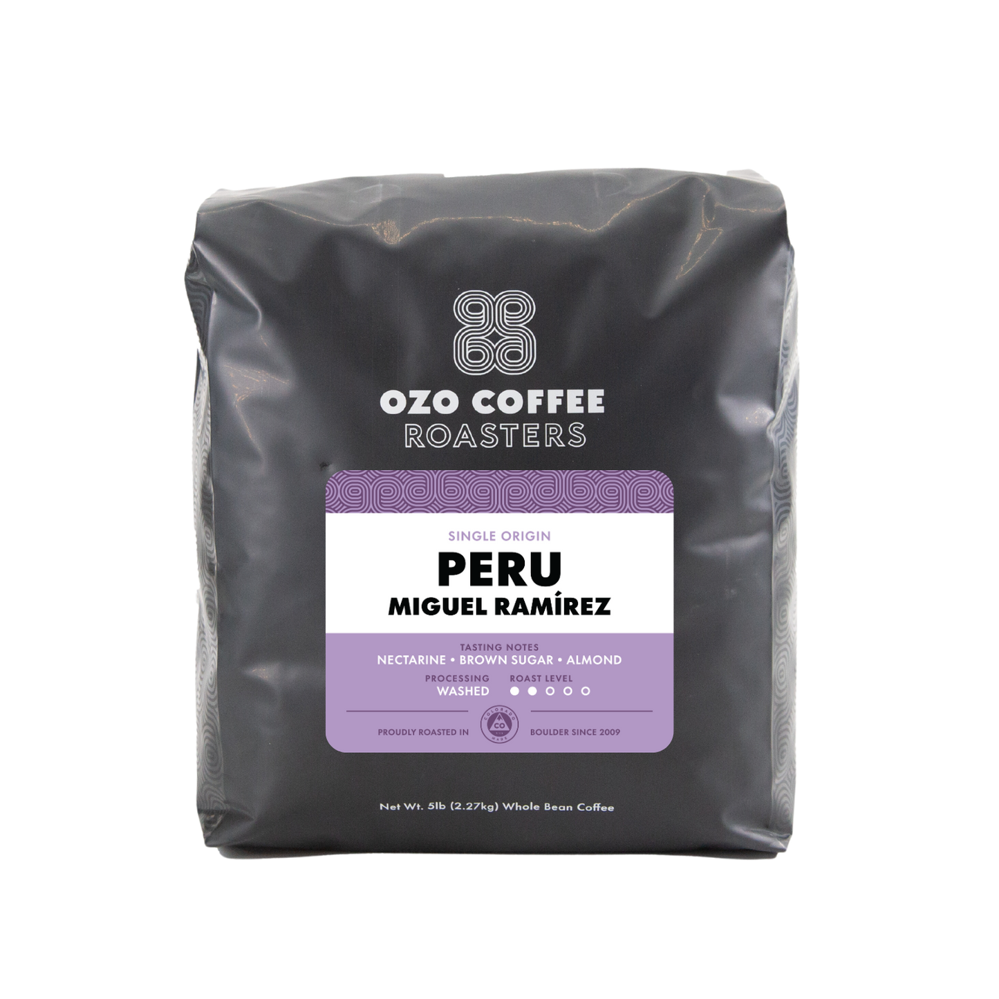 Peru Miguel Ramírez | 5lb Bulk Whole Bean Coffee | OZO Coffee Roasters Colorado