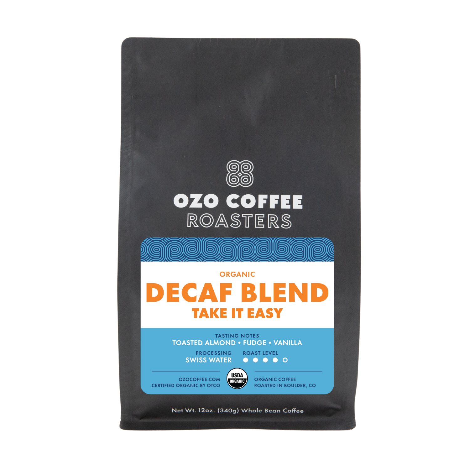 12oz Organic Decaf Blend