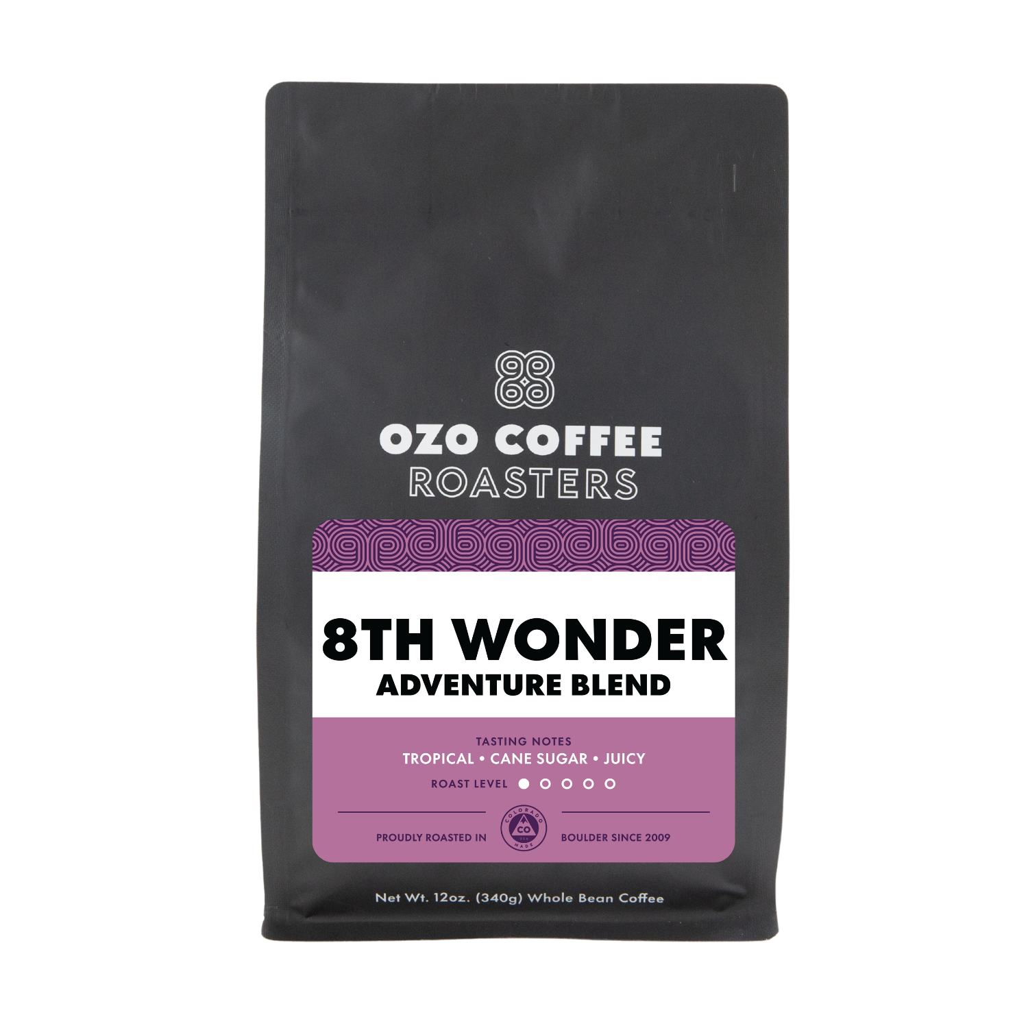 OZO 8th Wonder Espresso Blend | 12oz Whole Bean Coffee