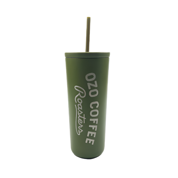 24oz OZO Coffee Cold Cup Green