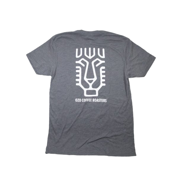 Grey Lion Glyph Tee Back