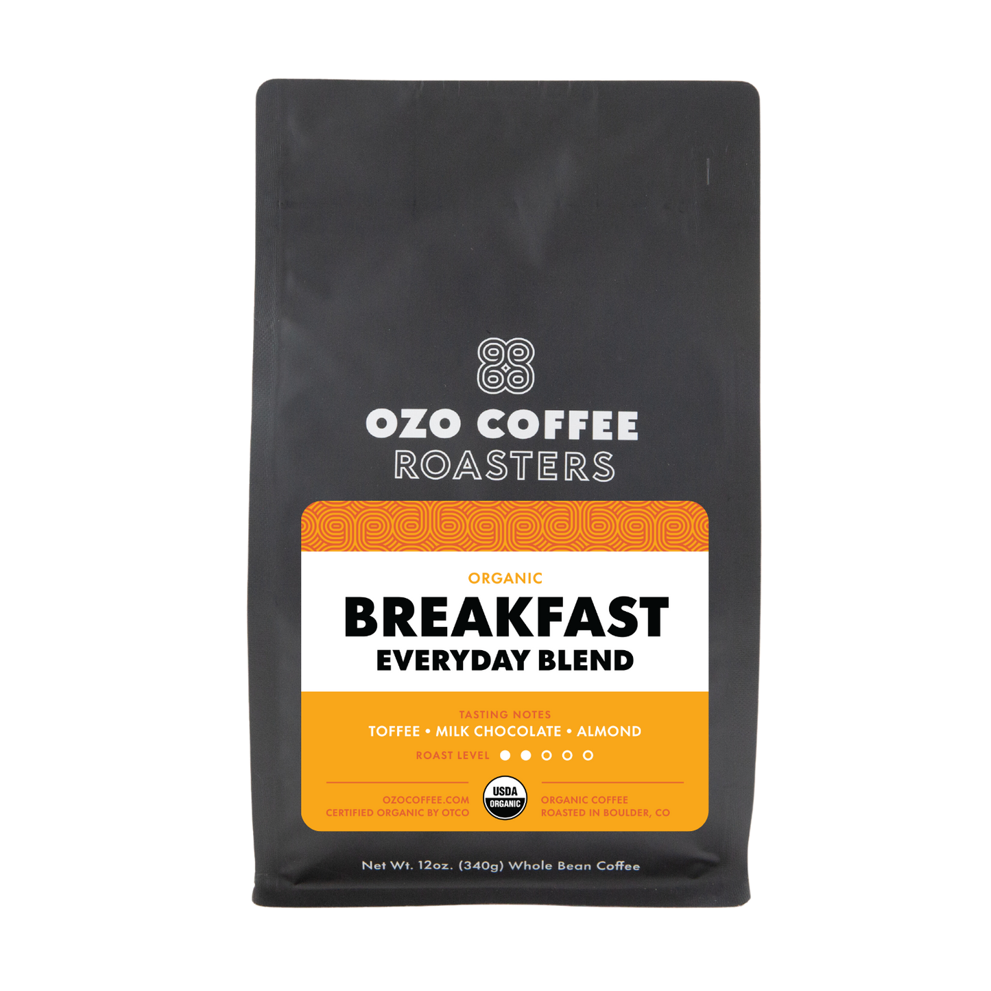 12oz Organic Breakfast Blend