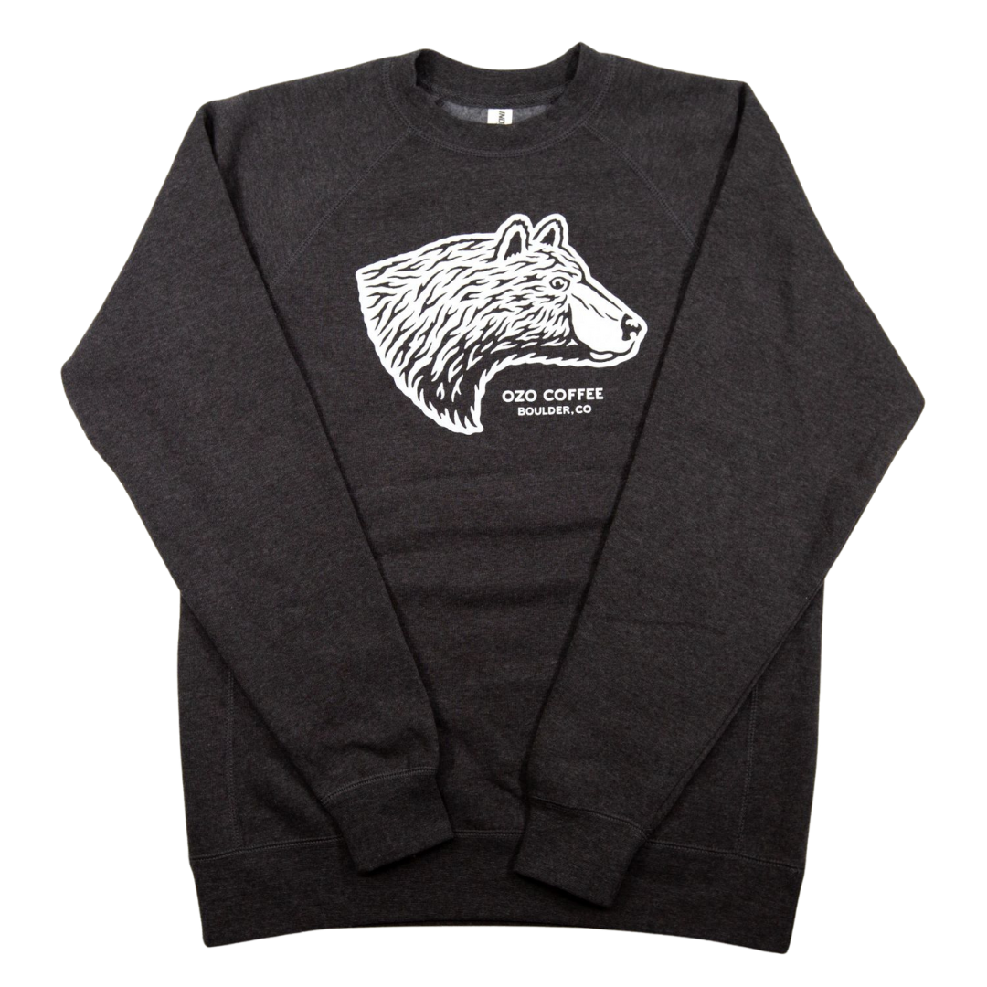 Crewneck Roaster Bear, Gray