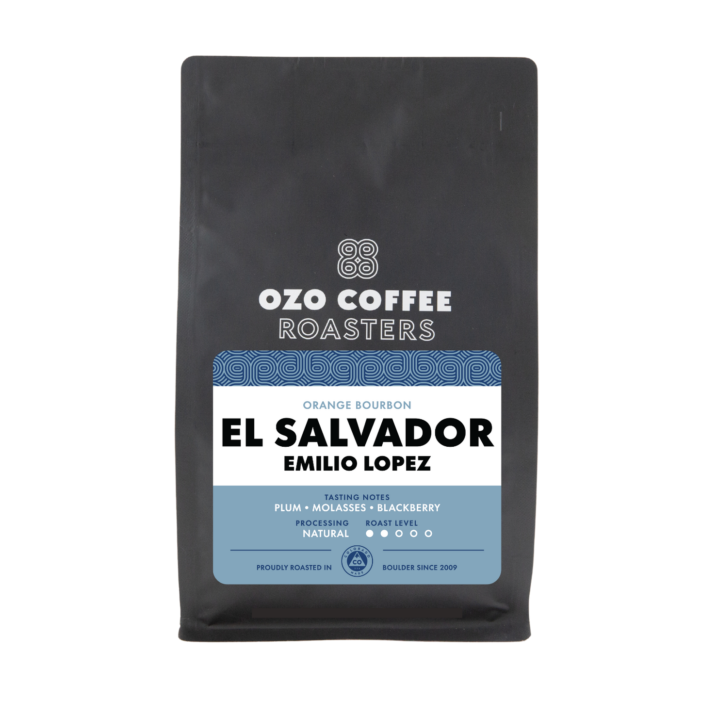 El Salvador Emilio Lopez Orange Bourbon