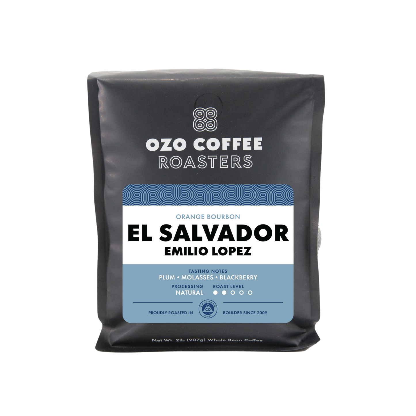 El Salvador Emilio Lopez Orange Bourbon