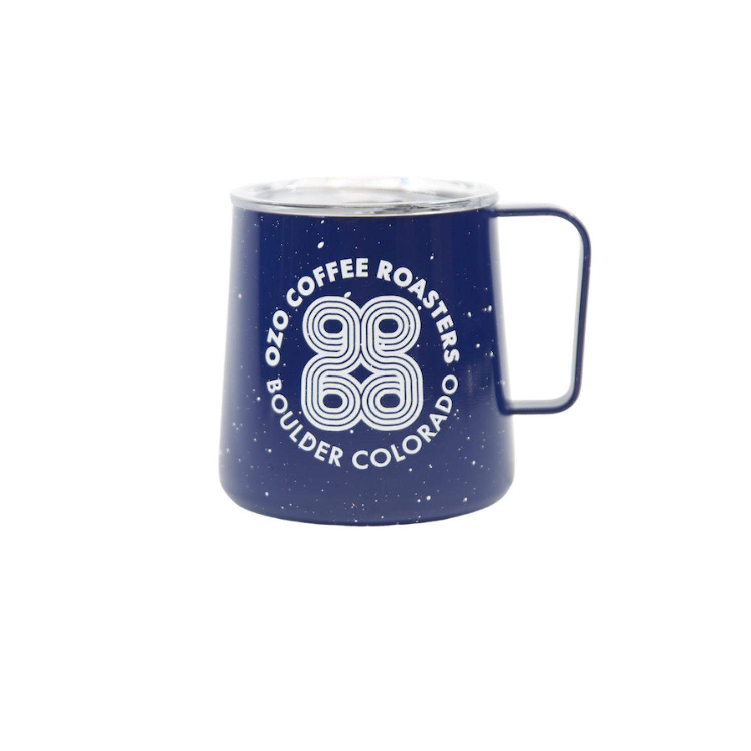 MiiR Grounded Camp Mug 12oz | Blue Speckled Coffee Cup – OZO