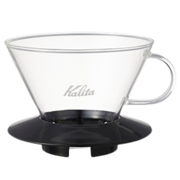 Kalita Glass Wave Dripper 185 (Black)