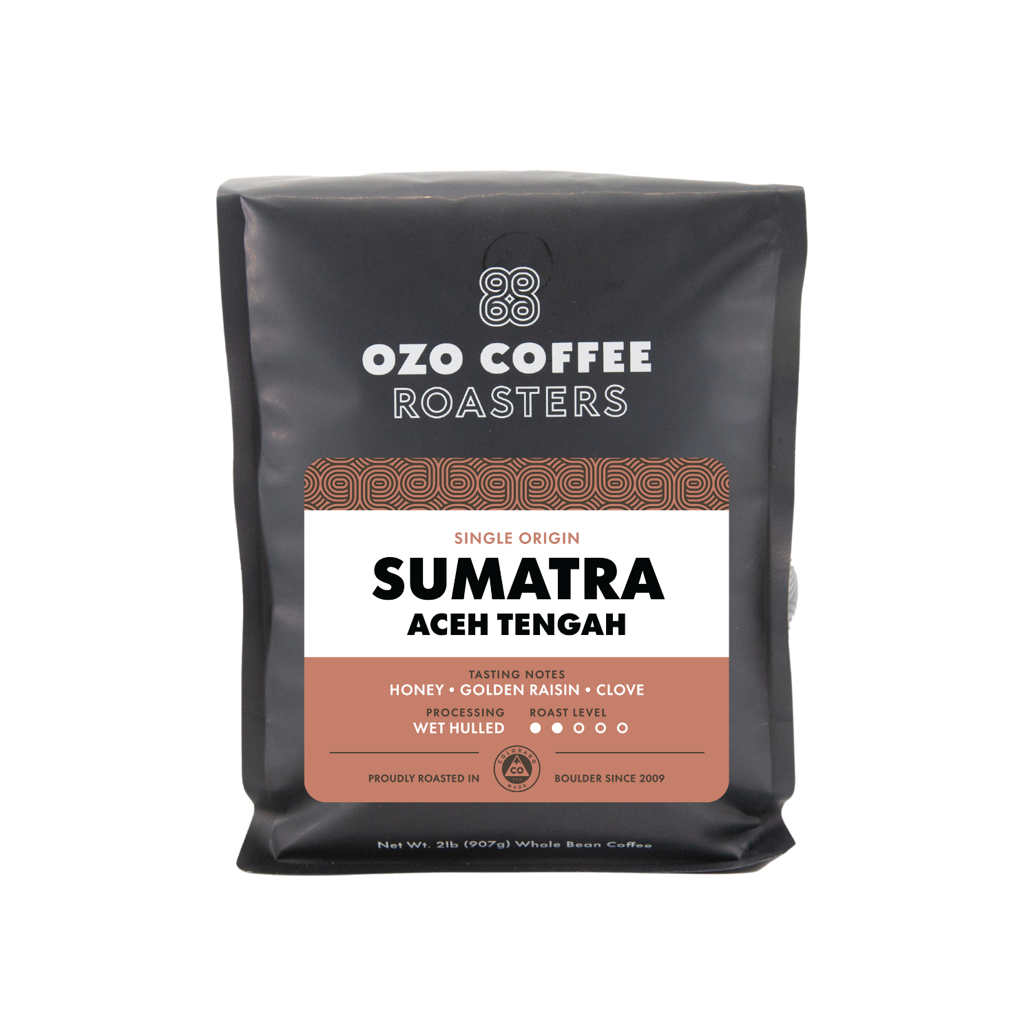 Sumatra Dark Roast Single Origin | Aceh Tengah Wet Hulled | OZO Coffee Boulder CO